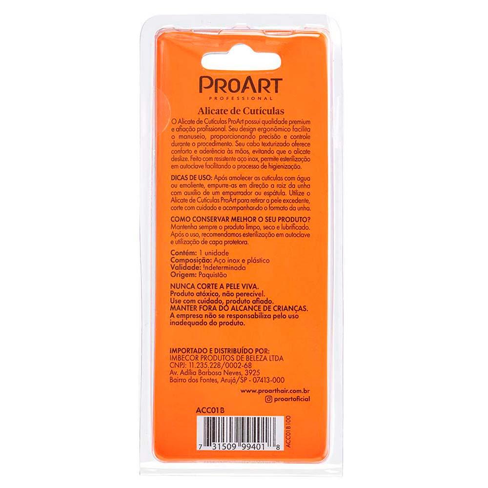 Alicate para Unha ProArt Profissional Cabo Curto - 2
