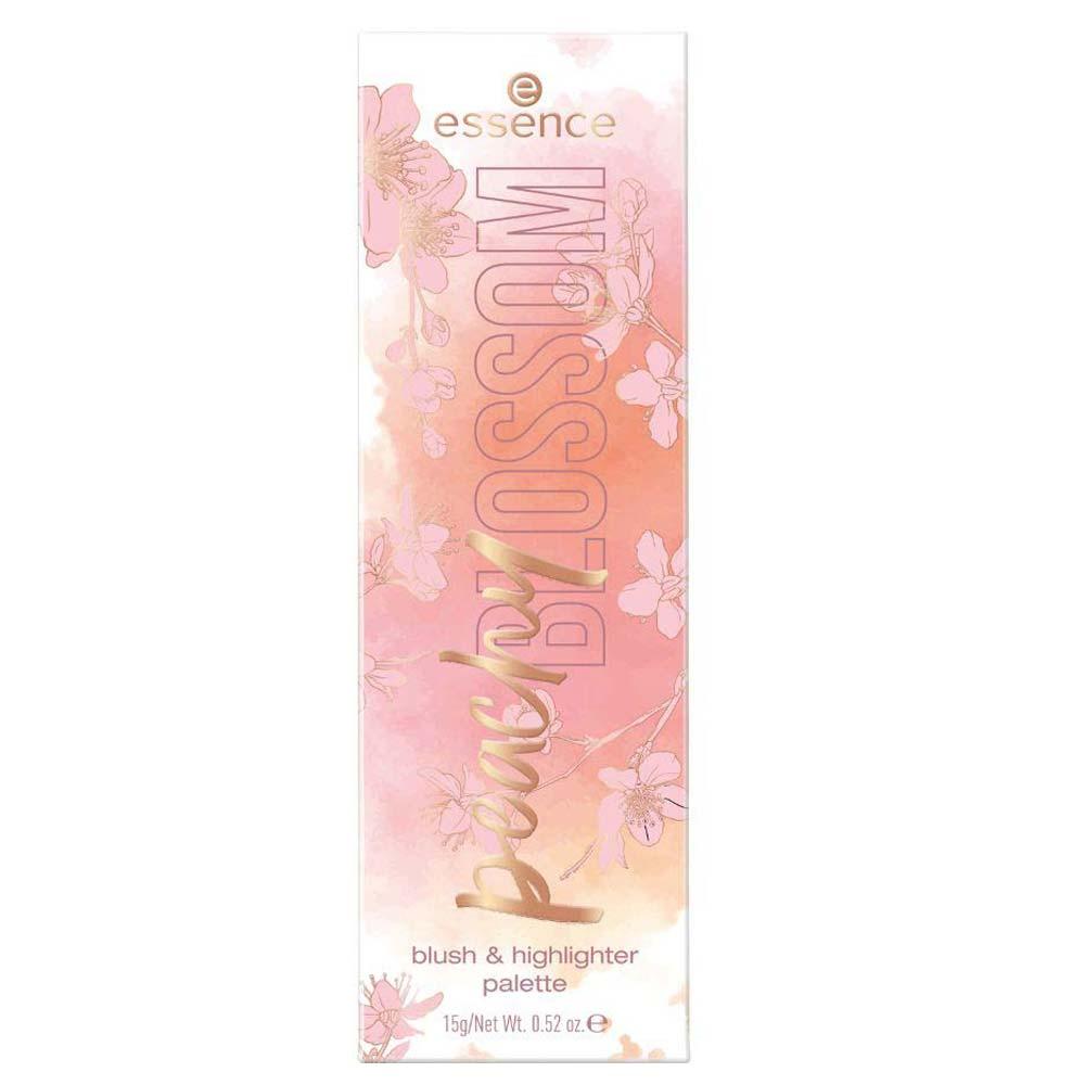 Paleta De Blush e Iluminador Essence Peachy Blossom - 3