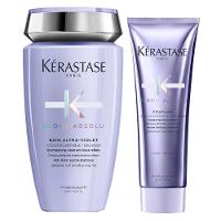 Kérastase Blond Absolu Cicaflash Ultra-Violet Kit - Shampoo + Tratamento - 1