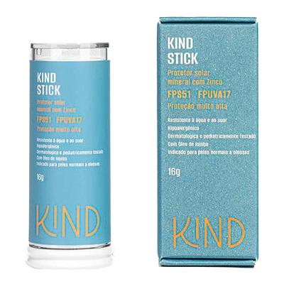 Proteção Solar Kind Stick - Mineral Com Zinco - Fps51 Fpuva17