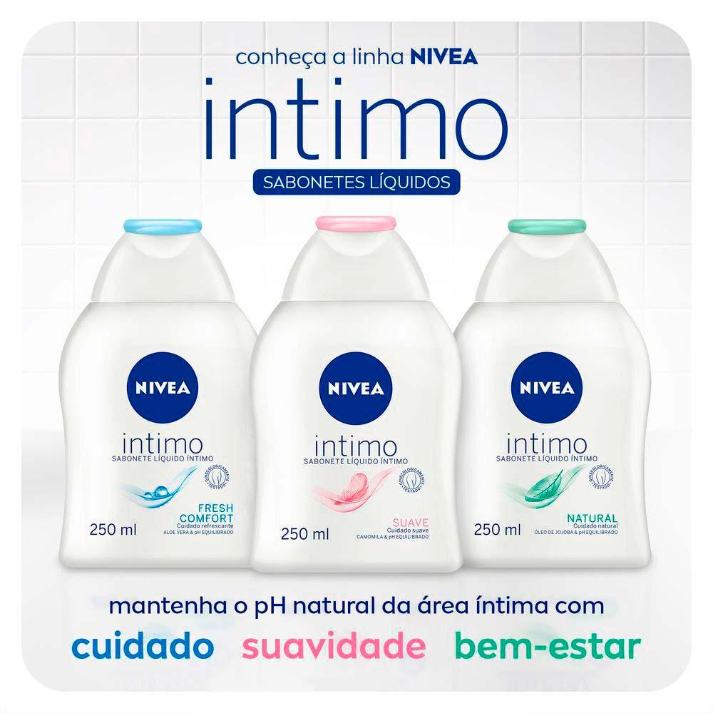 NIVEA Kit com 2 Unidades – Sabonete Líquido Íntimo Suave 250ml - 8