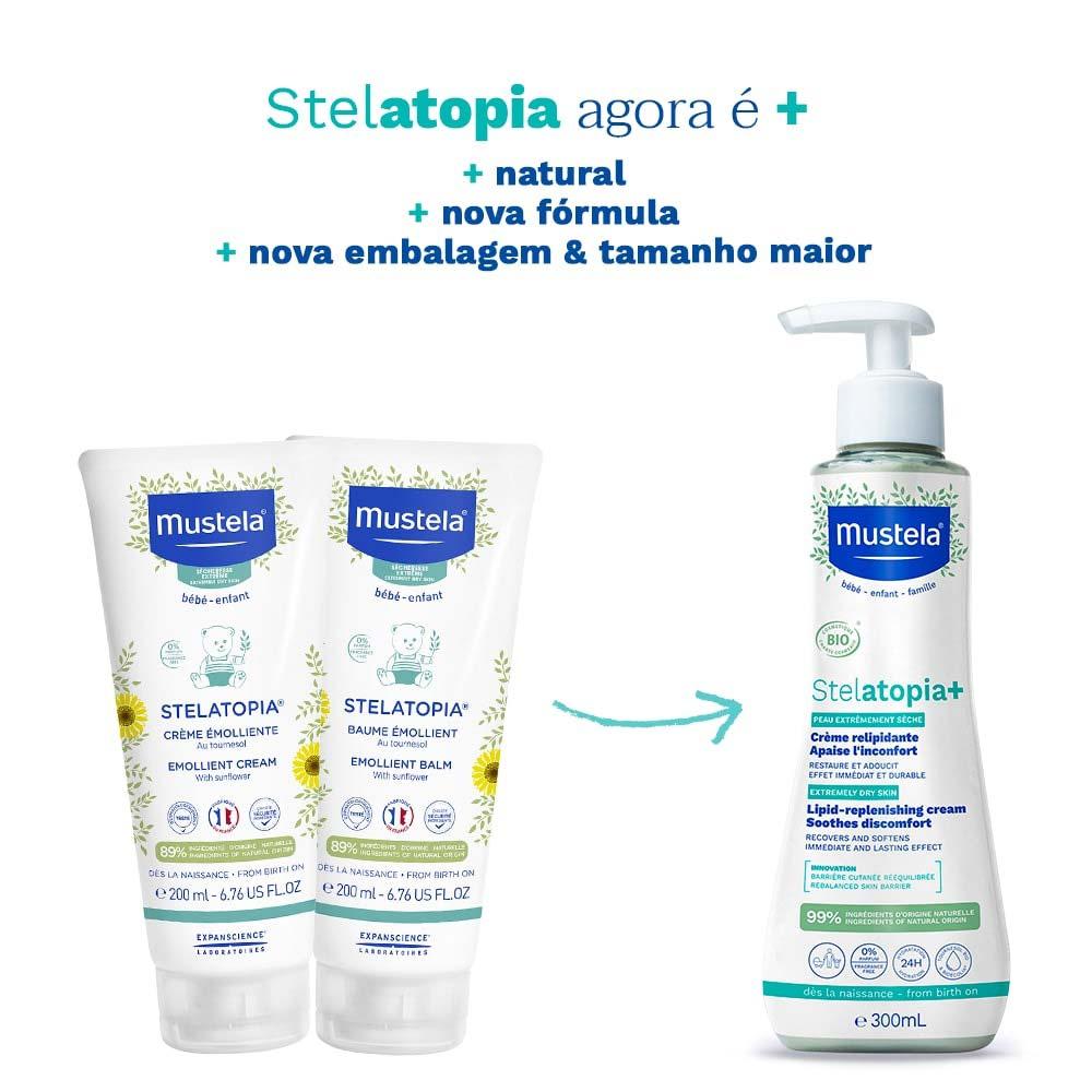 Stelatopia+ Hidratante Relipidante Antiprurido Mustela Pele Ressecada e Atópica - 6