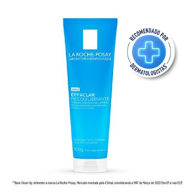 Espuma Cremosa de Limpeza Facial Antioleosidade La Roche-Posay Effaclar Reequilibrante