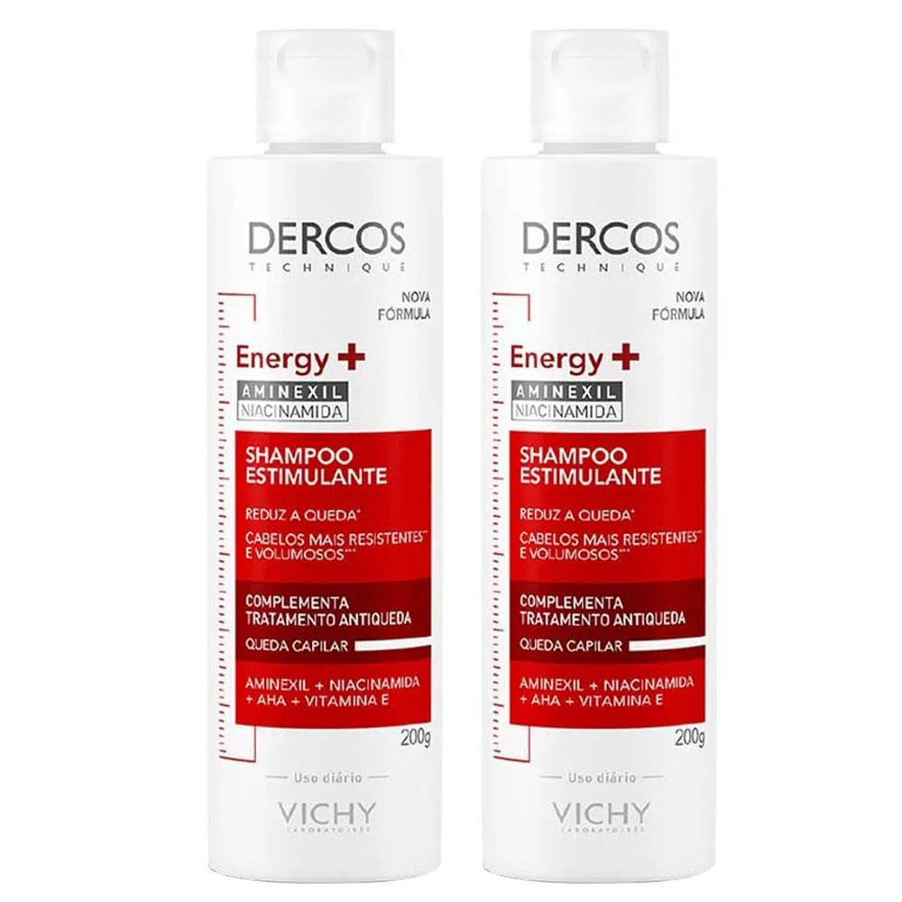 Vichy Dercos Energy+ Shampoo Estimulante Kit com 2 unidades - 1