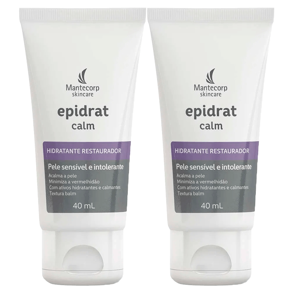 Kit Epidrat Calm Mantecorp 2x Hidratante Facial 40g - 1