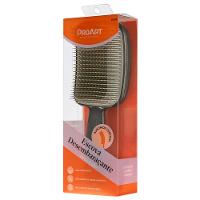 Escova de Cabelo Desembaraçante ProArt Preta e Cinza