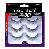 Cílios Postiços Macrilan - Fios Naturais e Longos CL502A - 1