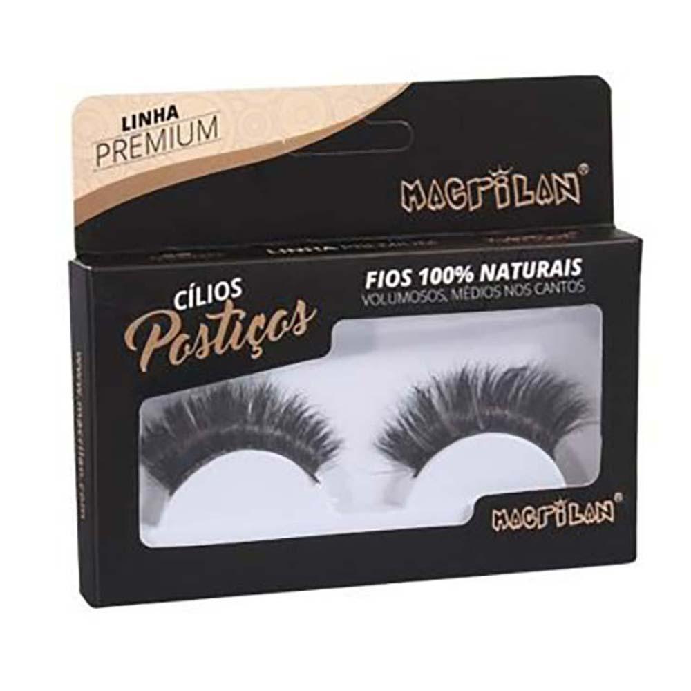 Cílios Postiços Macrilan - Volumosos com Fios Médios nos Cantos CL7-1 - 1