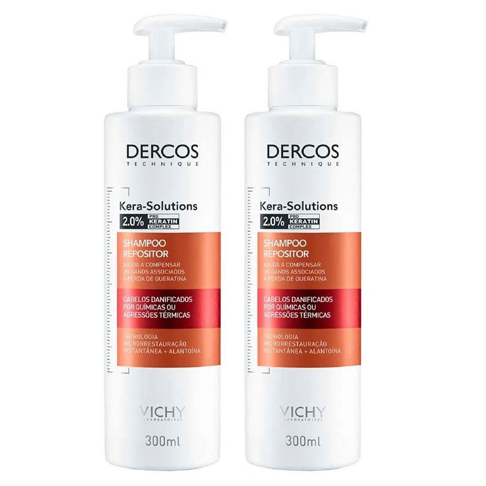 Vichy Kera Solutions Shampoo Kit com 2 unidades - 1