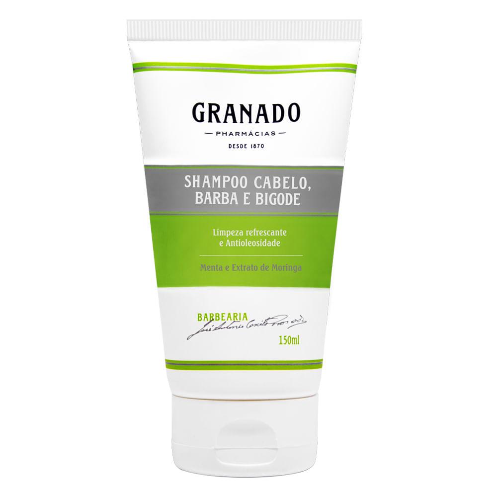 Granado Barbearia - Shampoo Barba, Cabelo e Bigode - 1