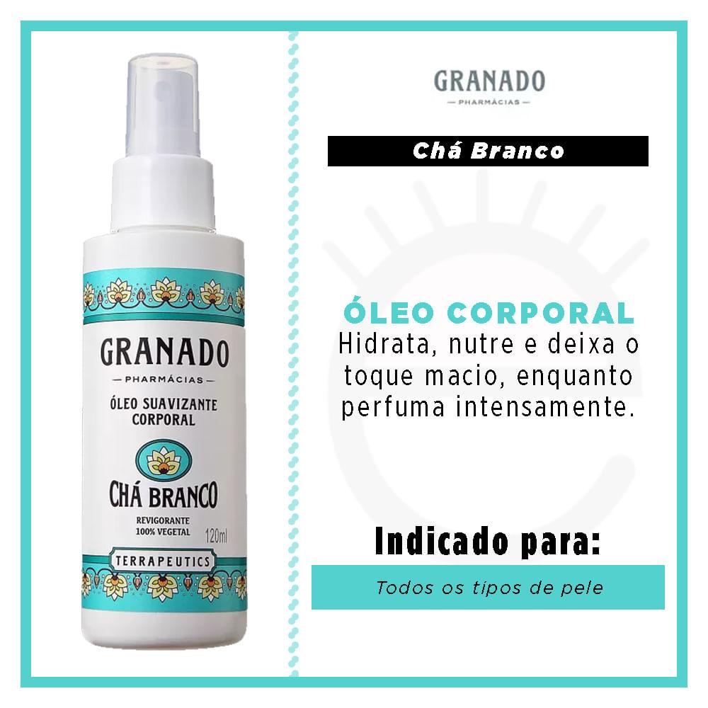 Óleo Corporal Granado - Chá Branco - 2