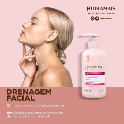 Creme de Drenagem Facial Hidramais Profissional
