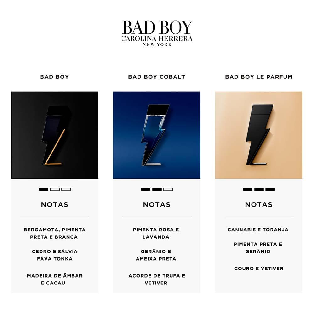 Bad Boy Cobalt Carolina Herrera – Perfume Masculino – Eau de Parfum - 6
