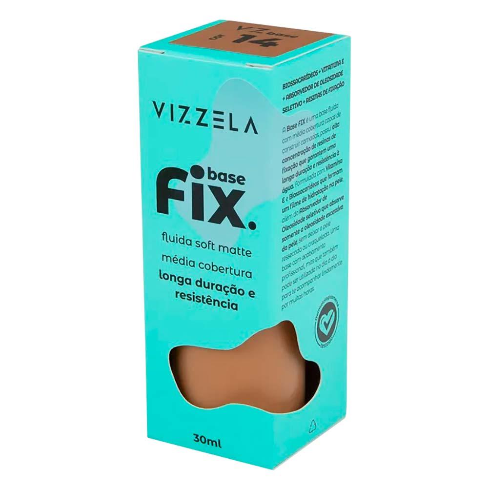 Base Líquida Vizzela - Soft Matte Fix - 4