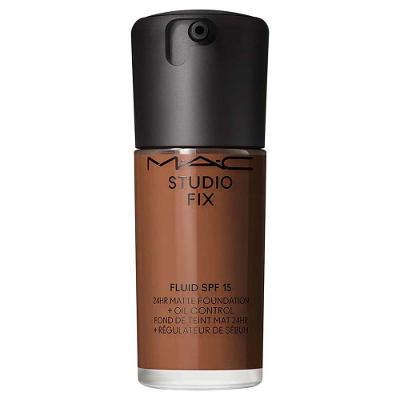 Base Líquida M·A·C Soft Matte Studio Fix - Tons Escuros FPS15