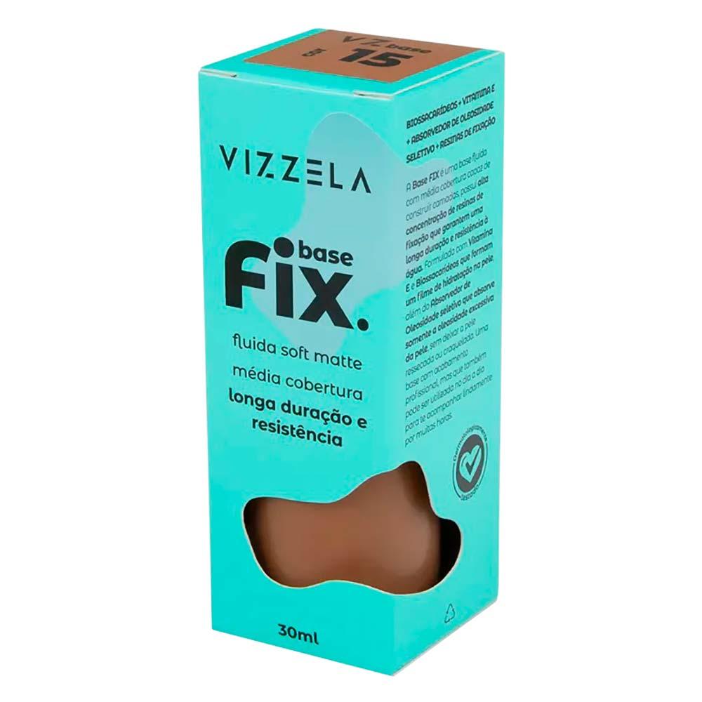 Base Líquida Vizzela - Soft Matte Fix - 4