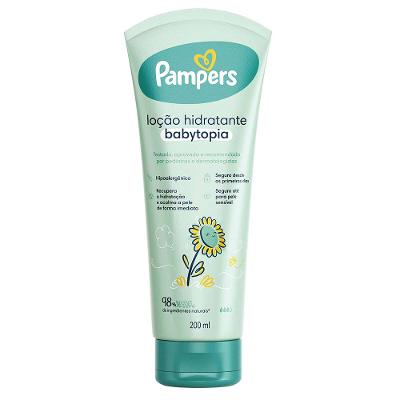 Loção Hidratante Pampers Babytopia Girassol