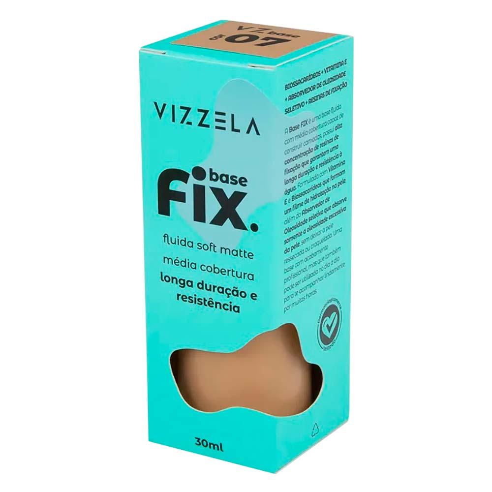 Base Líquida Vizzela - Soft Matte Fix - 4