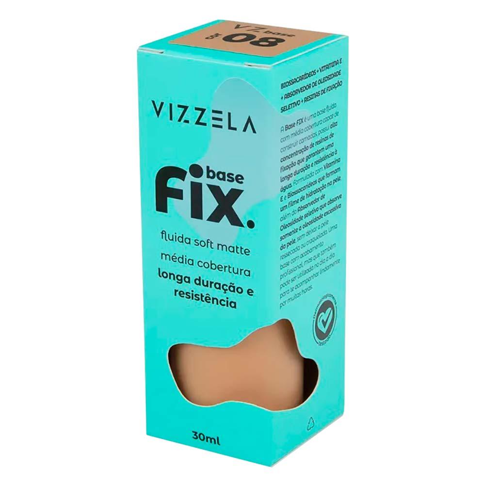 Base Líquida Vizzela - Soft Matte Fix - 4