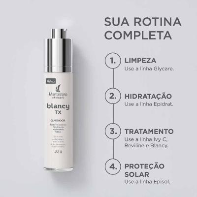 Gel Creme Clareador Mantecorp Skincare Blancy TX