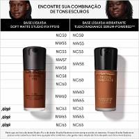 Base Líquida M·A·C Soft Matte Studio Fix - Tons Médios FPS15 - 5