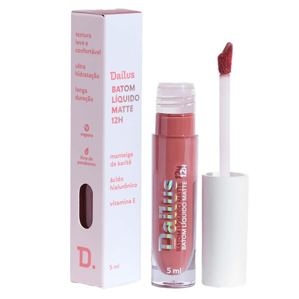 Batom Líquido Dailus Matte 12h - 3