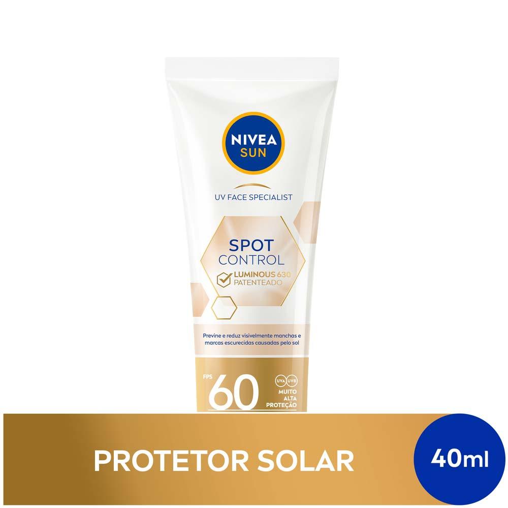 Protetor Solar Facial Fluido NIVEA Sun - Spot Control Luminous 630 FPS60 - 2