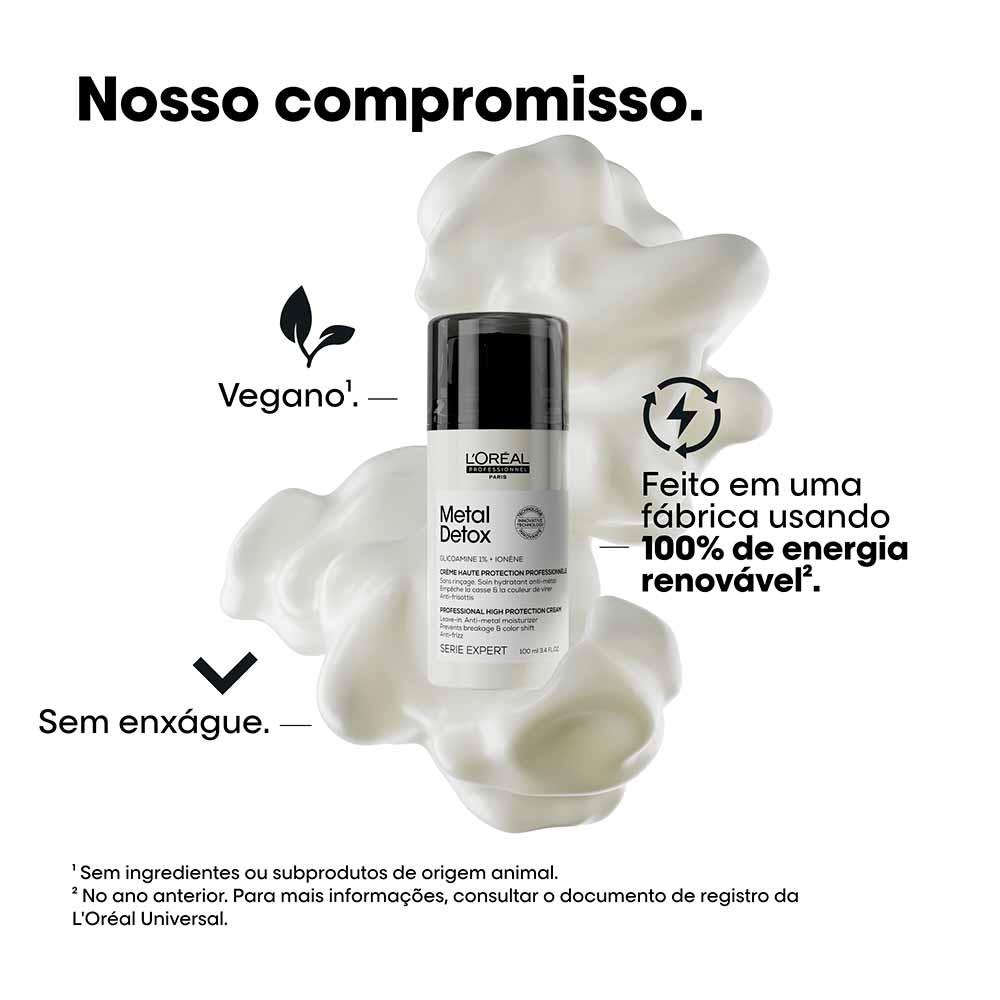 L'oréal Professionnel Metal Detox Leave-In Creme De Alta Proteção - 9