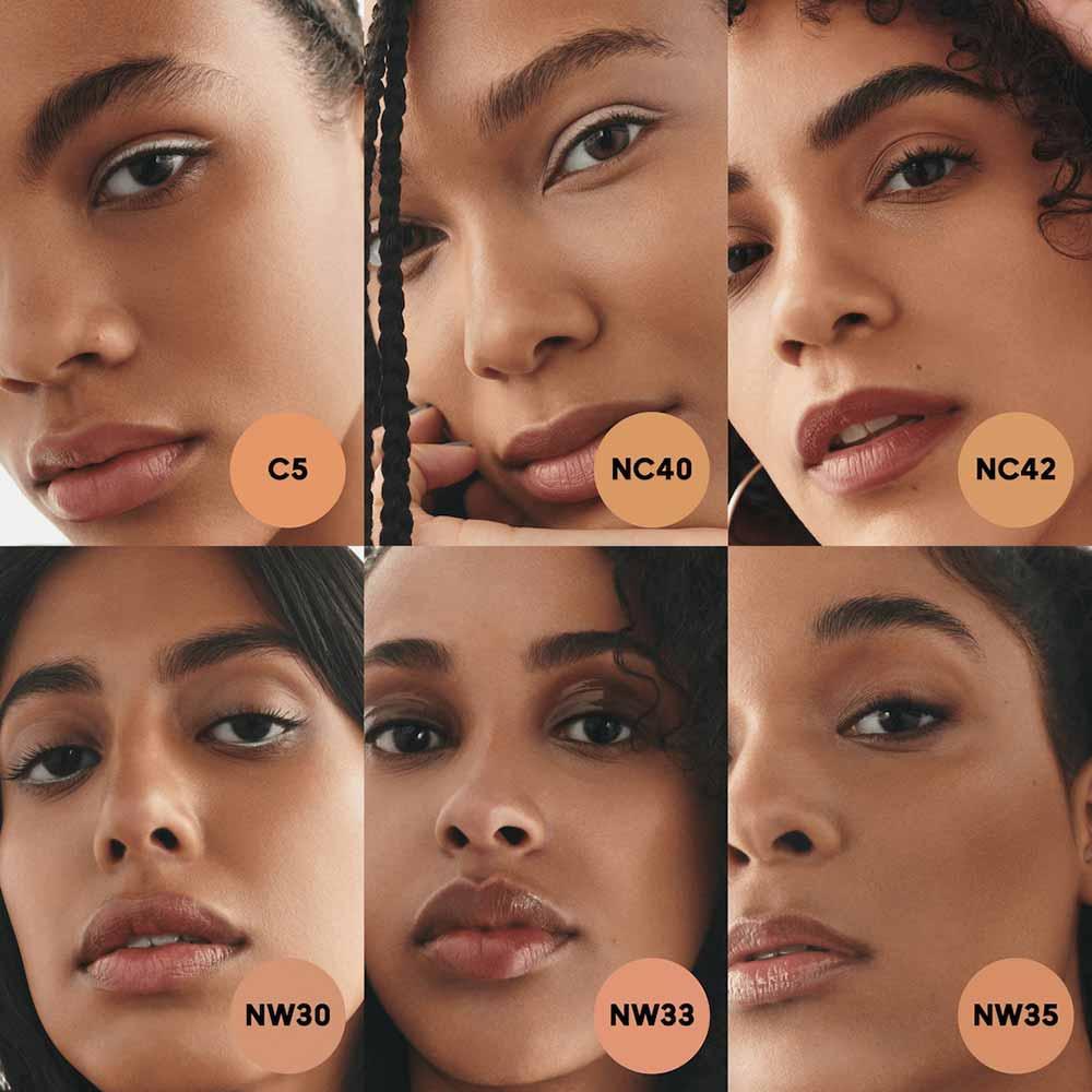 Base Líquida M·A·C Soft Matte Studio Fix - Tons Escuros FPS15 - 3