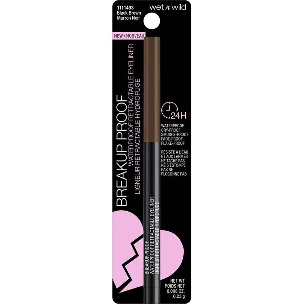 Lapiseira Retrátil para Olhos à Prova D'Água wet n wild - Megalast Breakup Proof - 5