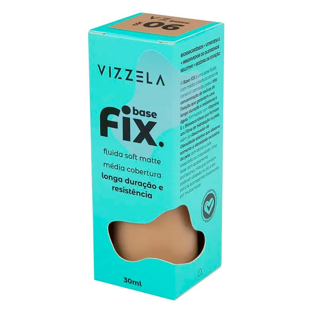 Base Líquida Vizzela - Soft Matte Fix - 4
