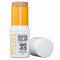 Protetor Solar com Cor Multifuncional Pink Cheeks Pro Stick FPS96 - 1