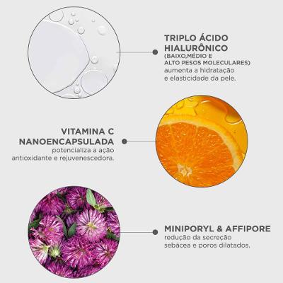 Rejuvenescedor Facial Mantecorp Skincare Ivy C Acqua