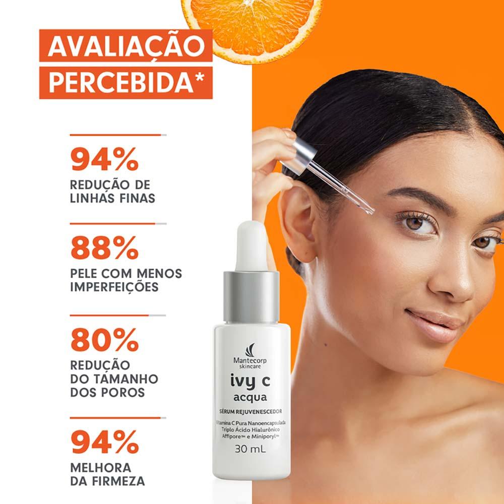Rejuvenescedor Facial Mantecorp Skincare - Ivy C Acqua - 6