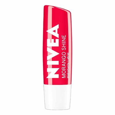 Hidratante Labial NIVEA Shine 4,8g - com 24h de Hidratação