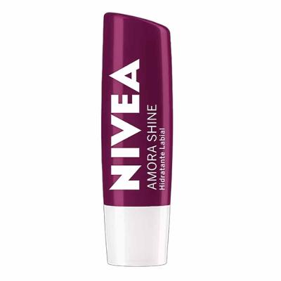 Hidratante Labial NIVEA Shine 4,8g - com 24h de Hidratação
