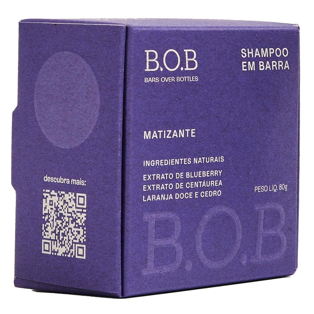 B.O.B Matizante Shampoo Em Barra - 3