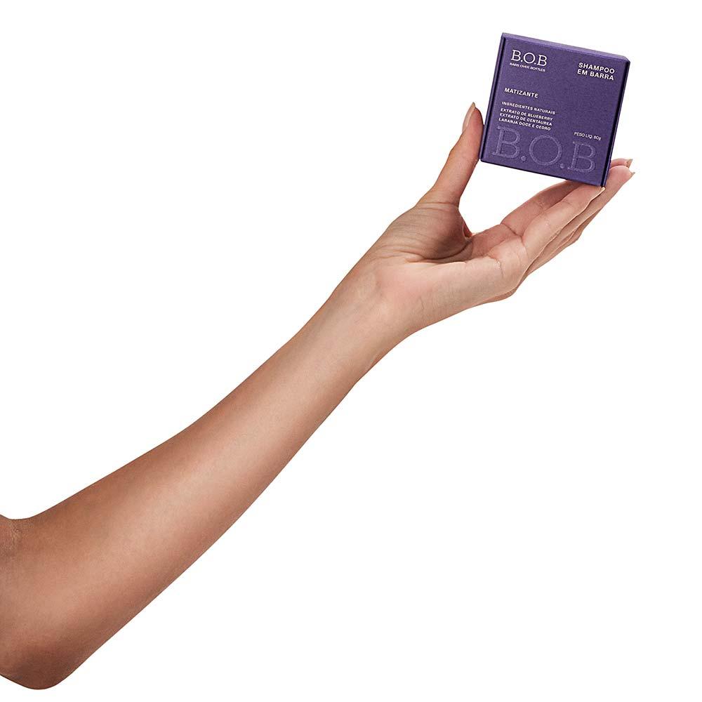B.O.B Matizante Shampoo Em Barra - 6