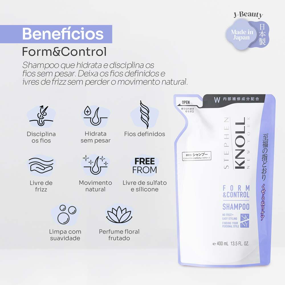 Stephen Knoll Form & Control Shampoo Refil - 6