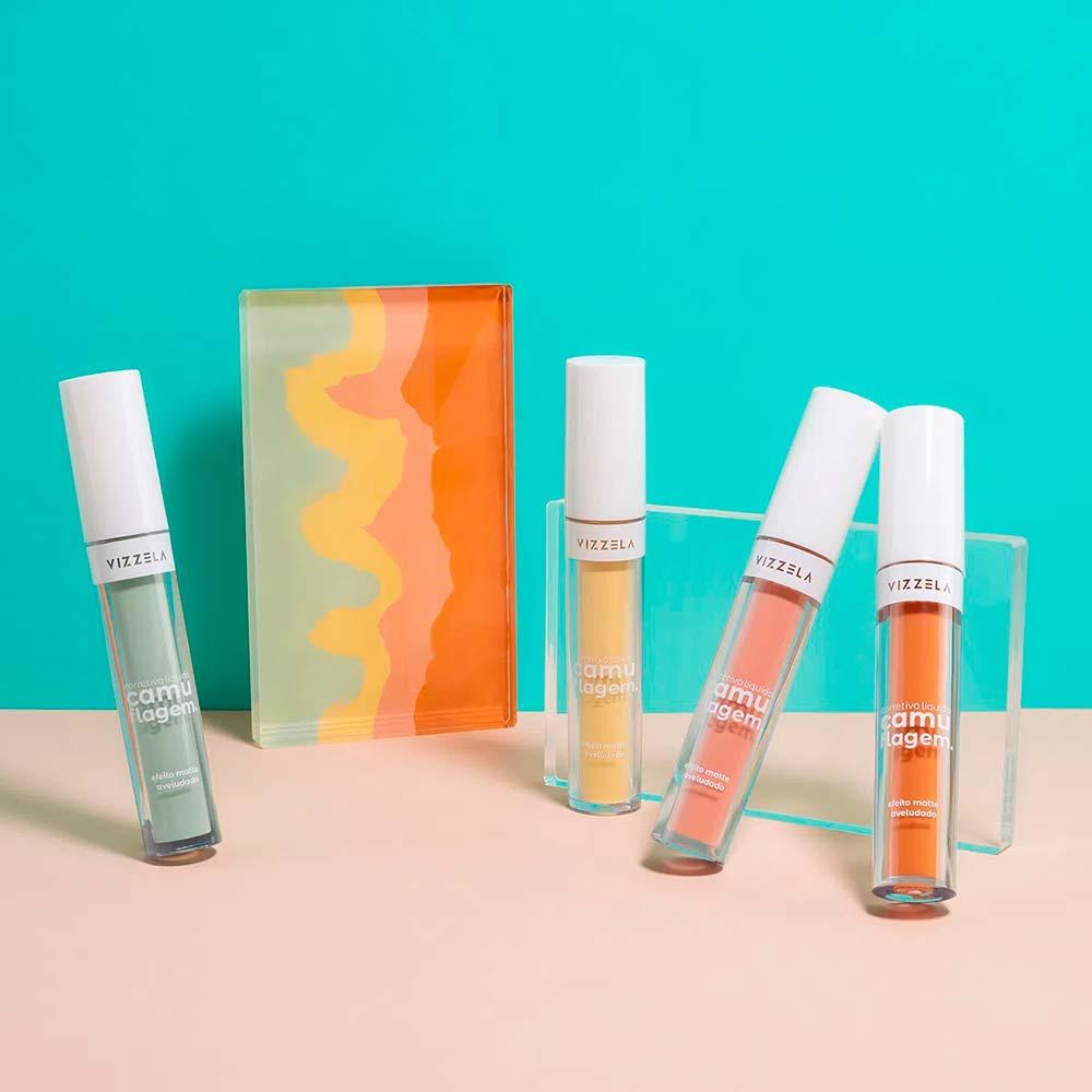 Corretivo Líquido Vizzela Camuflagem - 7