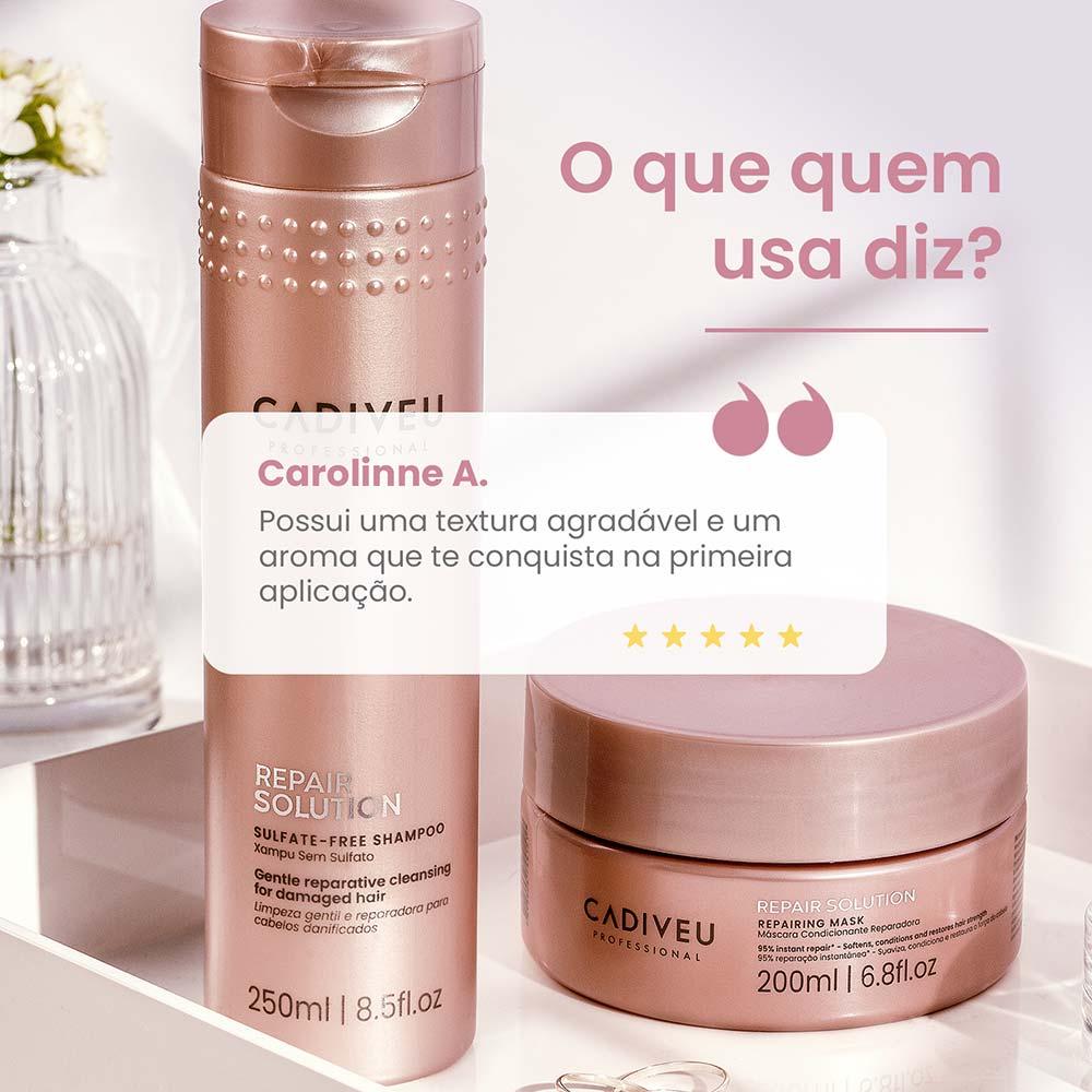 Cadiveu Professional Repair Solution Shampoo Sem Sulfato Reparador - 3