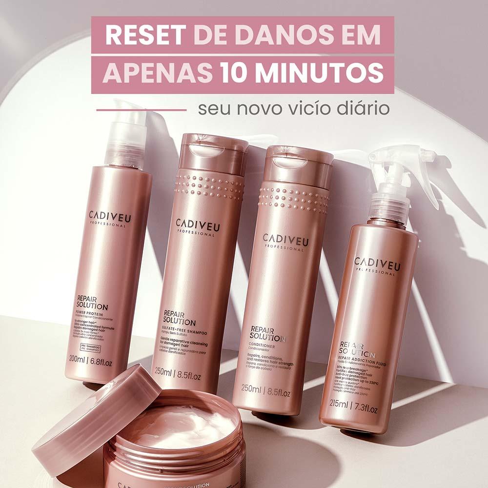 Cadiveu Professional Repair Solution Shampoo Sem Sulfato Reparador - 4