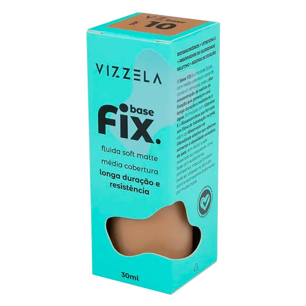 Base Líquida Vizzela - Soft Matte Fix - 4