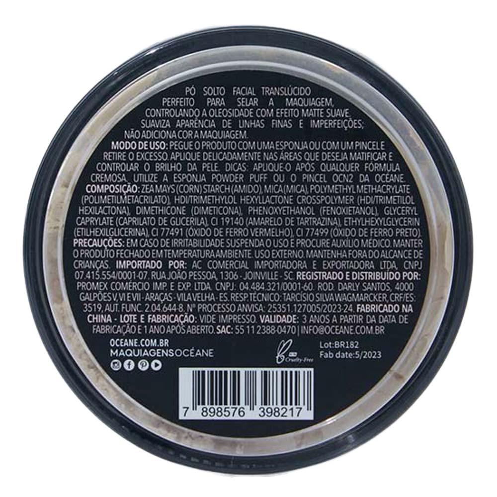 Pó Solto Facial Océane - Cover Me Up Powder Edition - 5