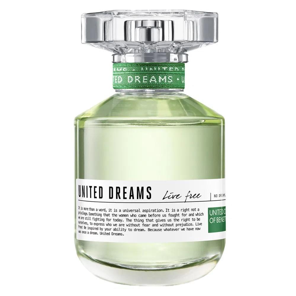 United Dreams Live Free Benetton - Perfume Feminino - Eau de Toilette - 1