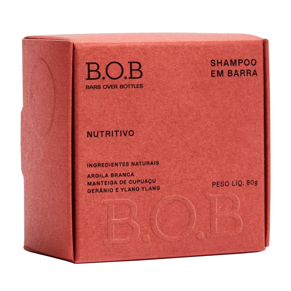 B.O.B Nutritivo Shampoo Sólido - 3
