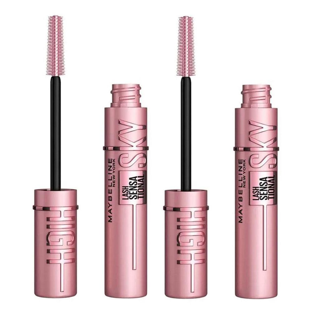 Maybelline NY Lash Sensational Sky High Máscara de Cílios Lavável Kit com 2 unidades - 1