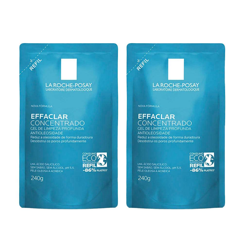 La Roche Posay Gel de Limpeza Refil Effaclar Concentrado Kit com 2 unidades - 1