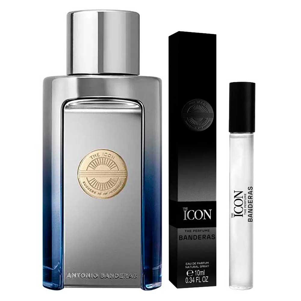 Banderas The Icon Elixir Kit - Perfume Masculino Eau de Parfum + Miniatura Banderas The Icon Eau de Parfum - 1