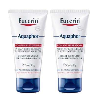 Eucerin Aquaphor Creme Reparador Intensivo Kit com 2 unidades